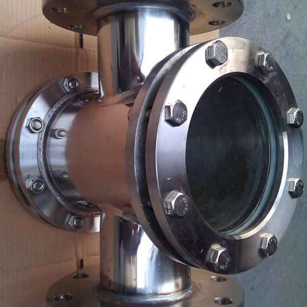 Four way cross sight glass -https://www.sightglasstube.com