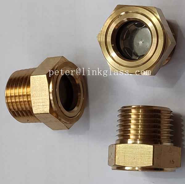 Hydraulic fittings oil indicators liquid level gauge oil sight glass -https://www.sightglasstube.com