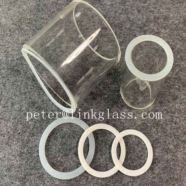 Flat silica gel and PTFE gasket ring for glass tube sight glass -https://www.sightglasstube.com