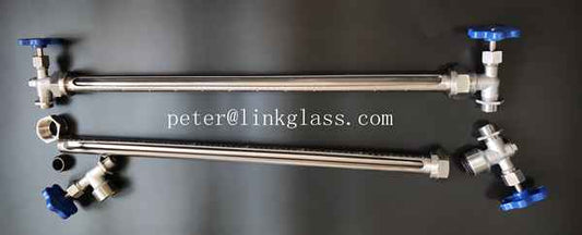 Cock liquid level gauge used in watching liquid level in the tank -https://www.sightglasstube.com