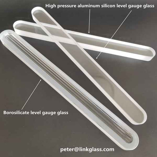 High pressure aluminum silicon glass
